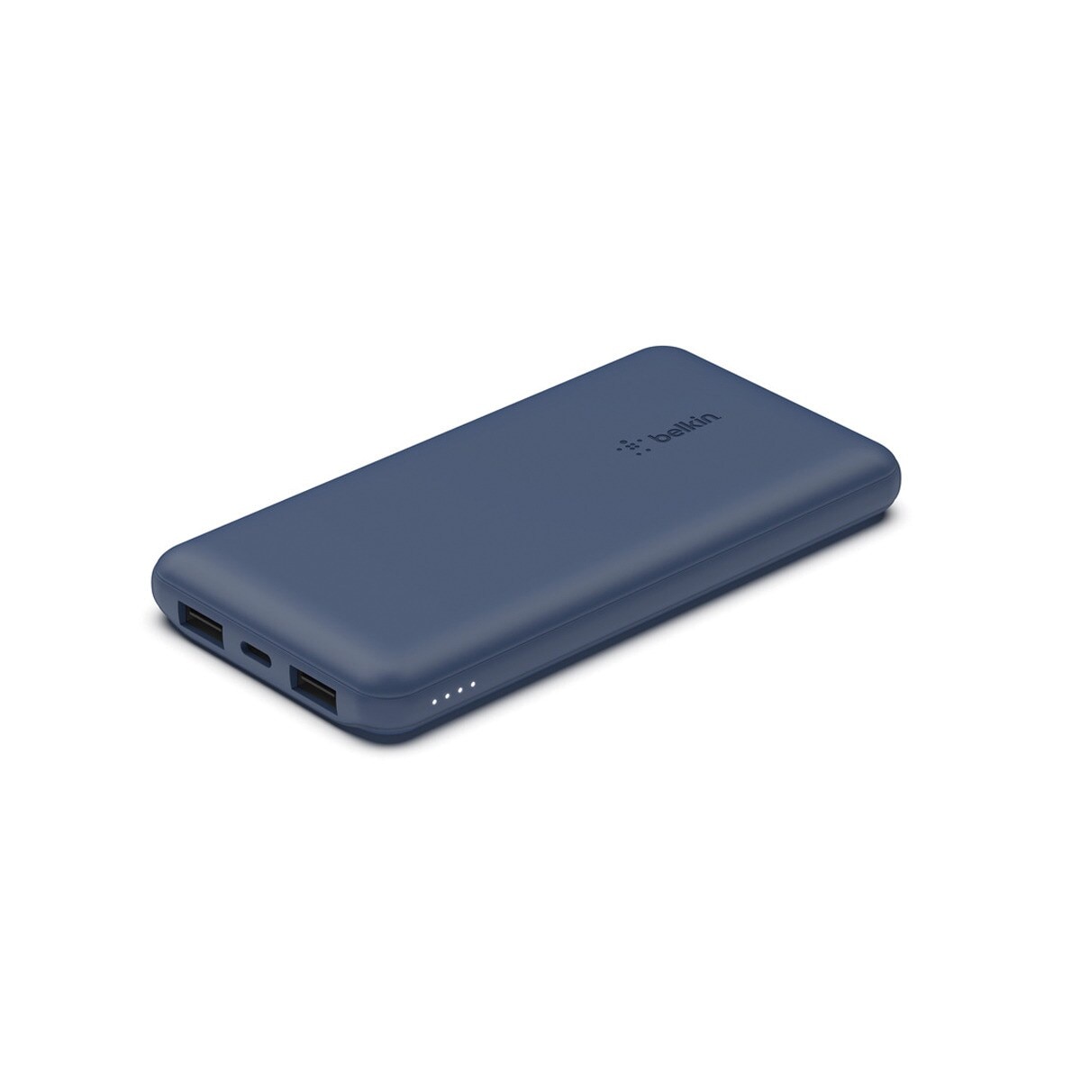 Powerbank Belkin de 3 portas 10K + cabo USB-A a USB-C - Azul Azul-2