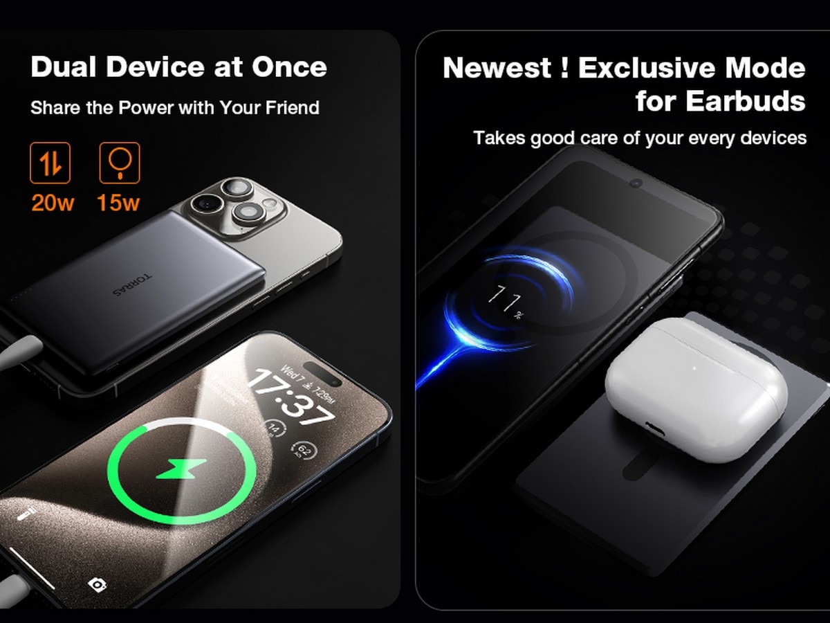 Powerbank MiniMag Ultimate Slim Wireless 5000MAH - Dark Grey 9