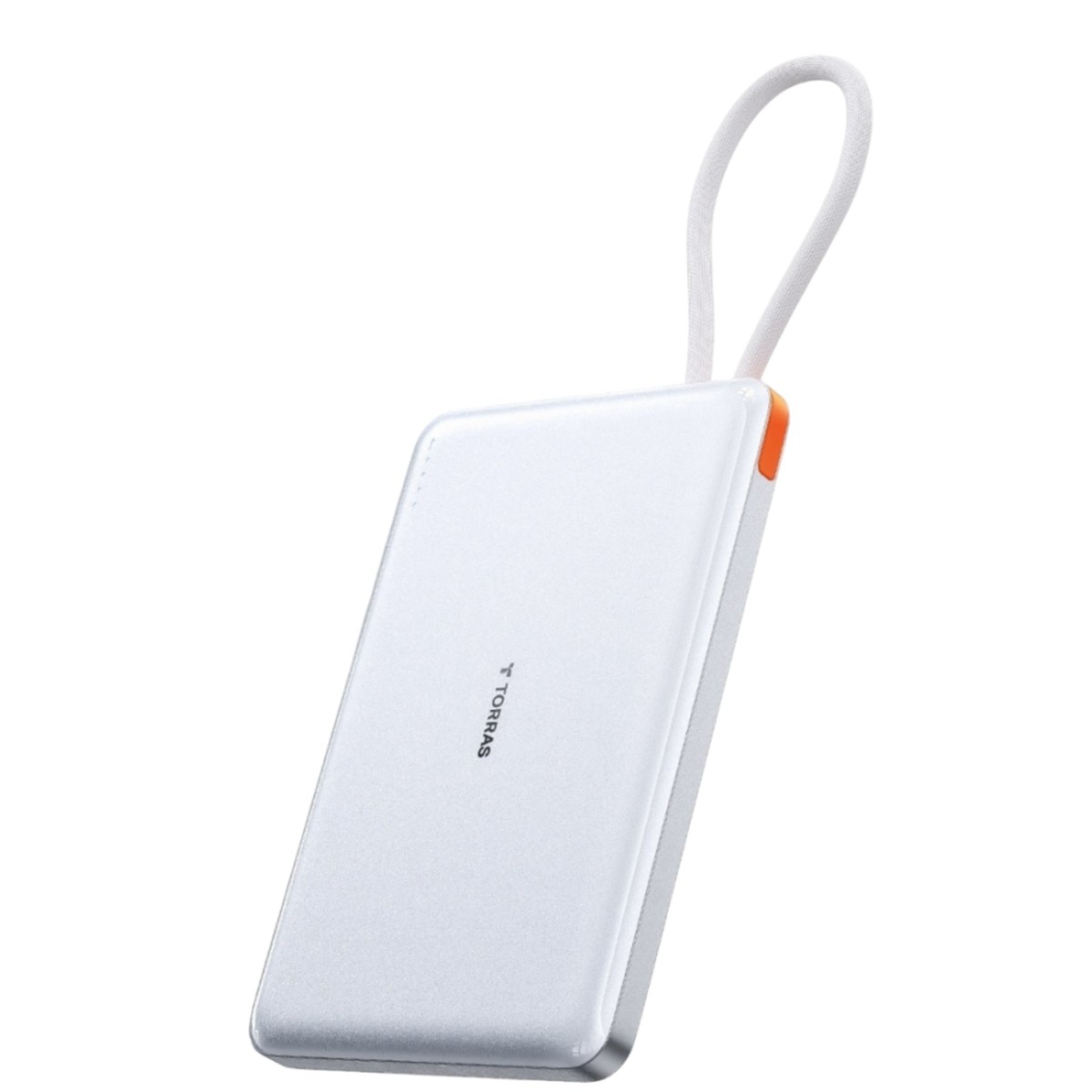 Imagem 0 de Powerbank Torras Pebble Link 10.000Mah - Branco