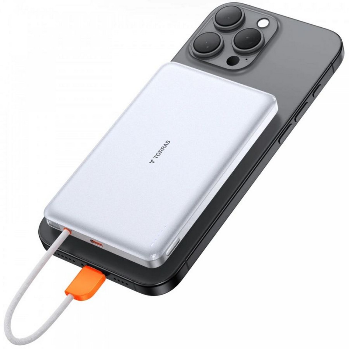 Powerbank Torras Pebble Link 10.000Mah - Branco 2