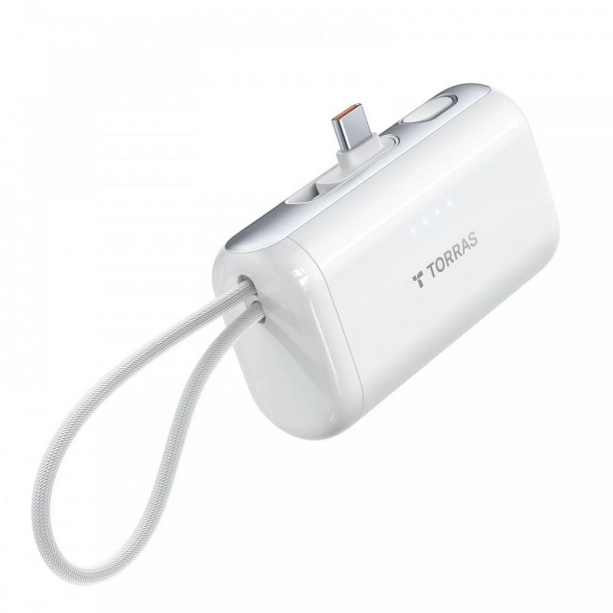 Imagem 0 de Powerbank Torras Pocketvolt 5.000Mah - Branco