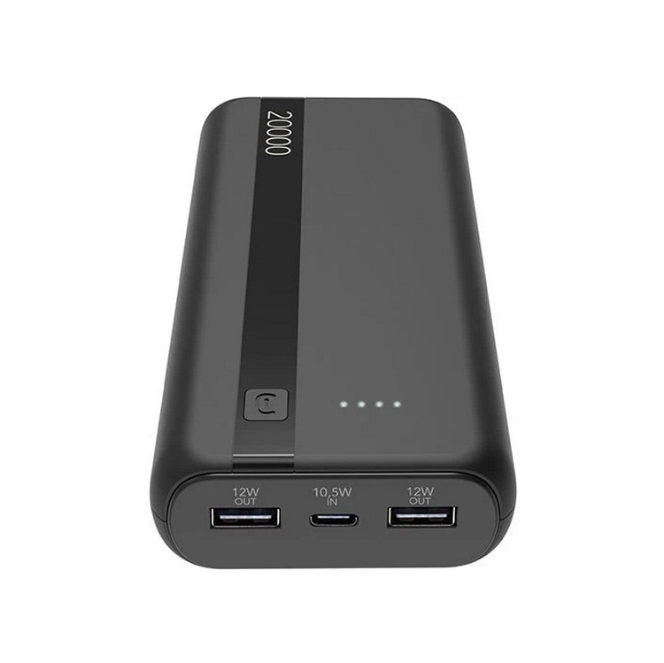 Imagem 0 de Powerbank Cellular Line Power 20000mAh - Preto