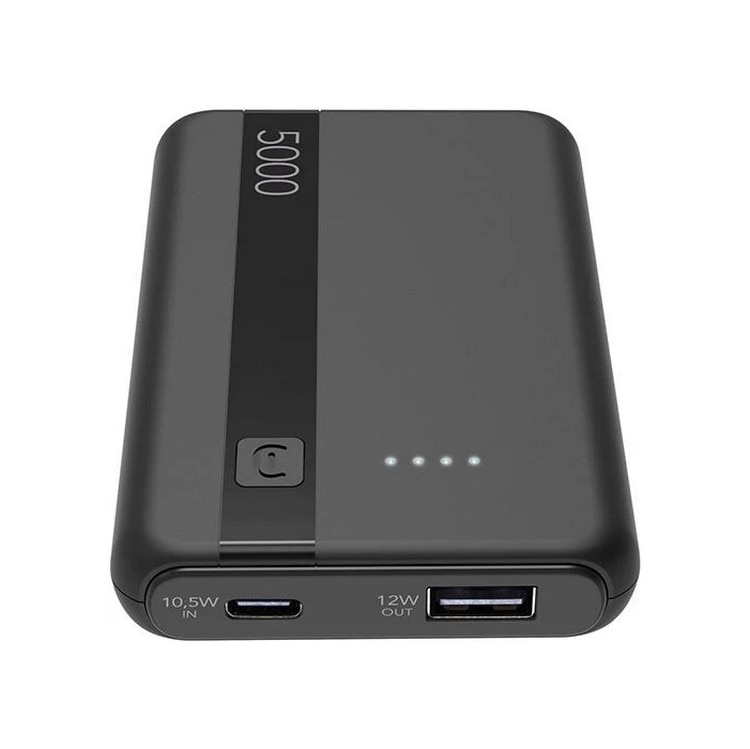 Imagem 0 de Powerbank Cellular Line Power 5000mAh - Preto