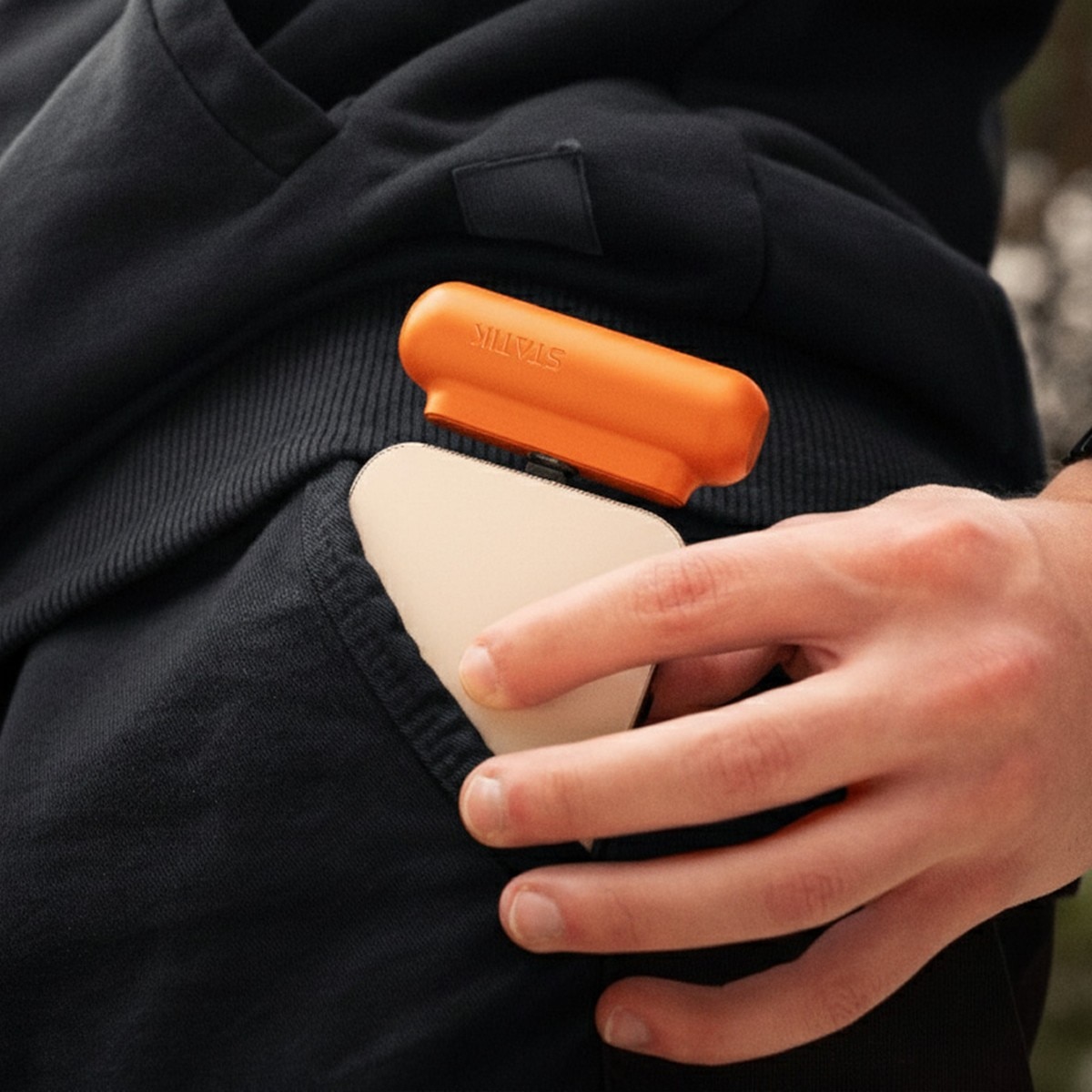 Power Bank Statik Snap-N-Charge® de 3200 mAh Laranja-9