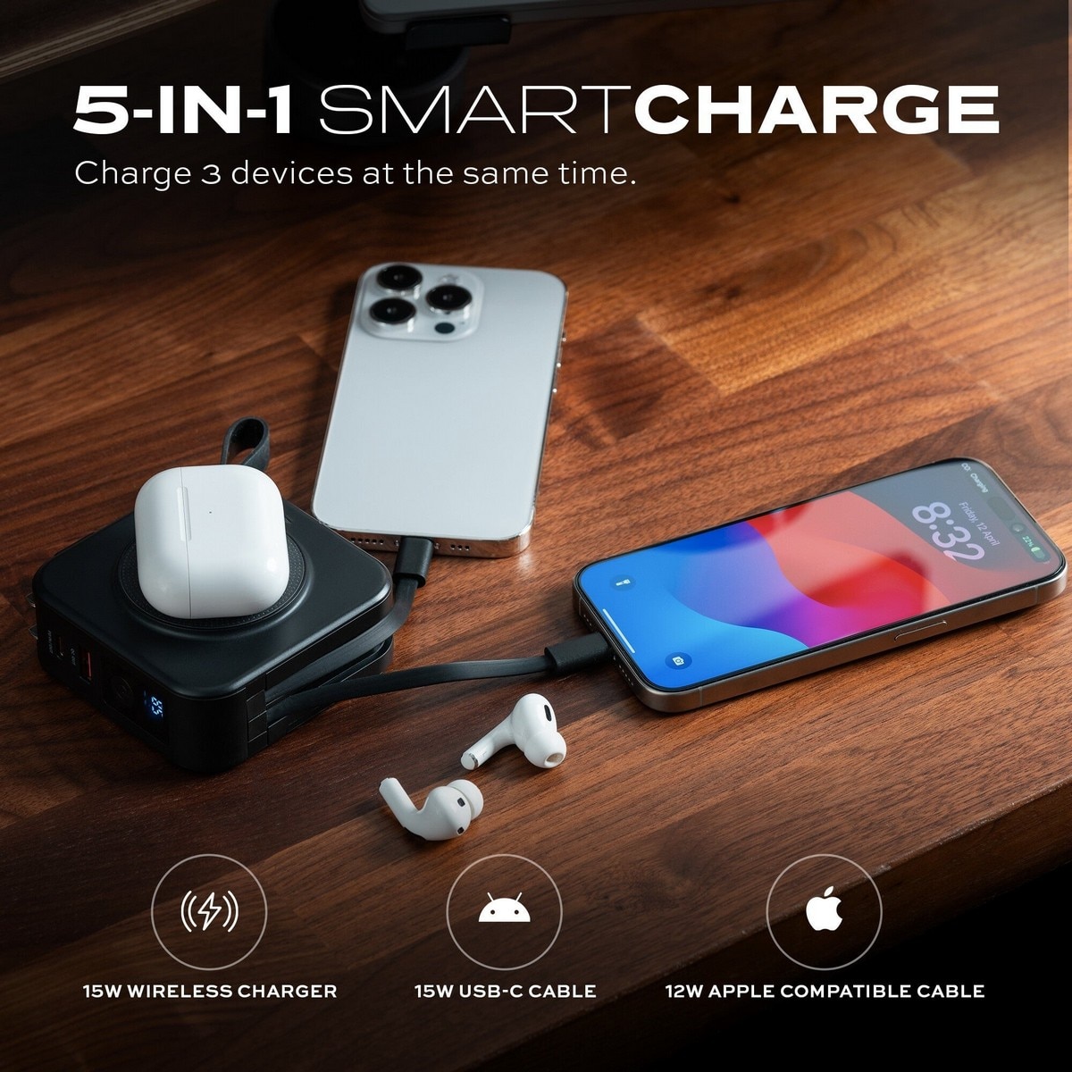 Power Bank Statik SmartCharge 10.000 mAh Preto-2