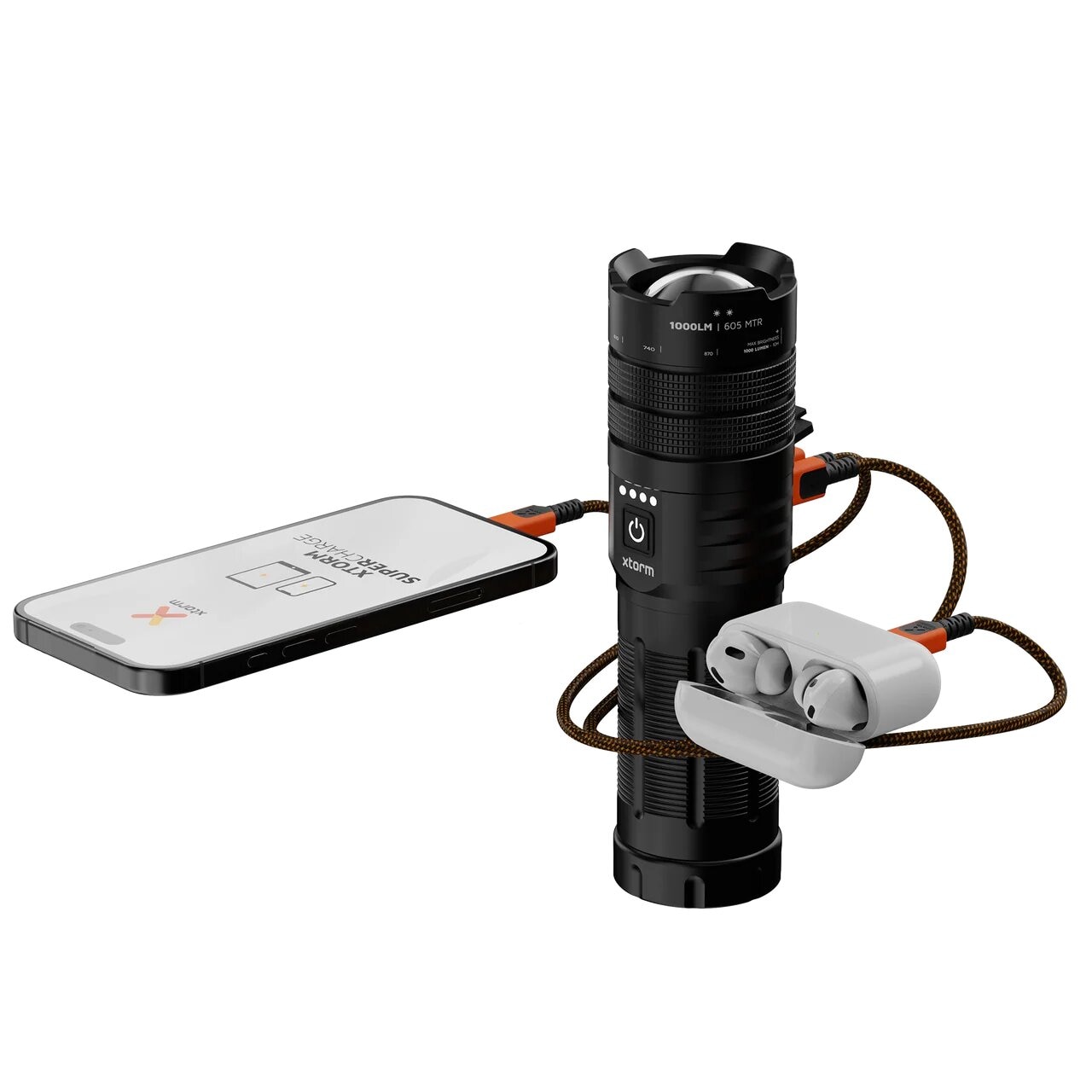 Powerbank Lanterna Xtorm 10 500 mAh de 20 W Preto-3
