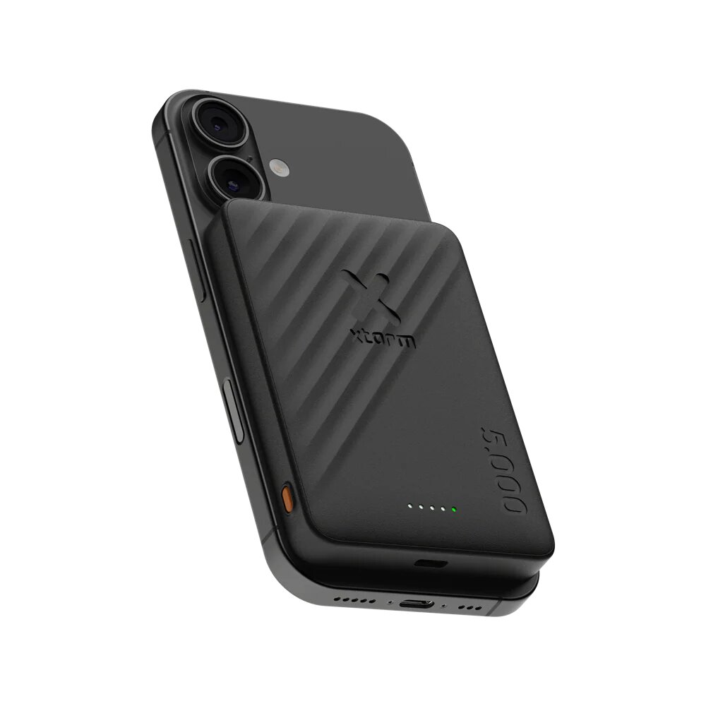 Imagem 0 de Powerbank Xtorm XG2WP051 Wireless Go2 5.000 de 15 W – Preto Carvão