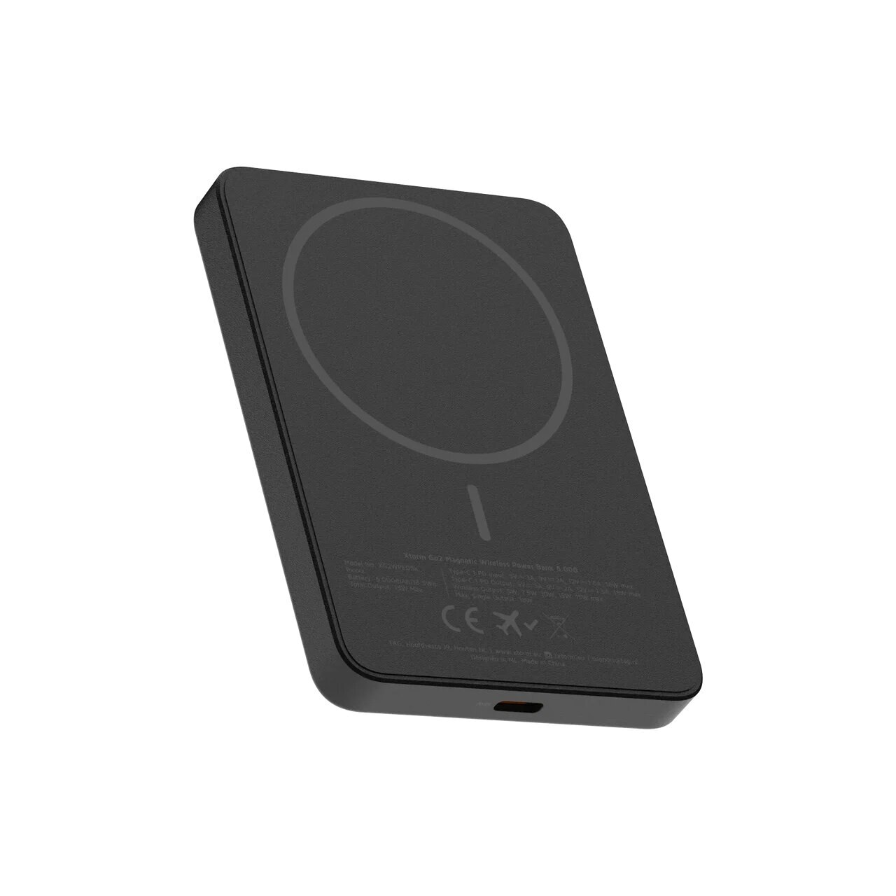 Powerbank Xtorm XG2WP051 Wireless Go2 5.000 de 15 W – Preto Carvão Preto Carvão-6