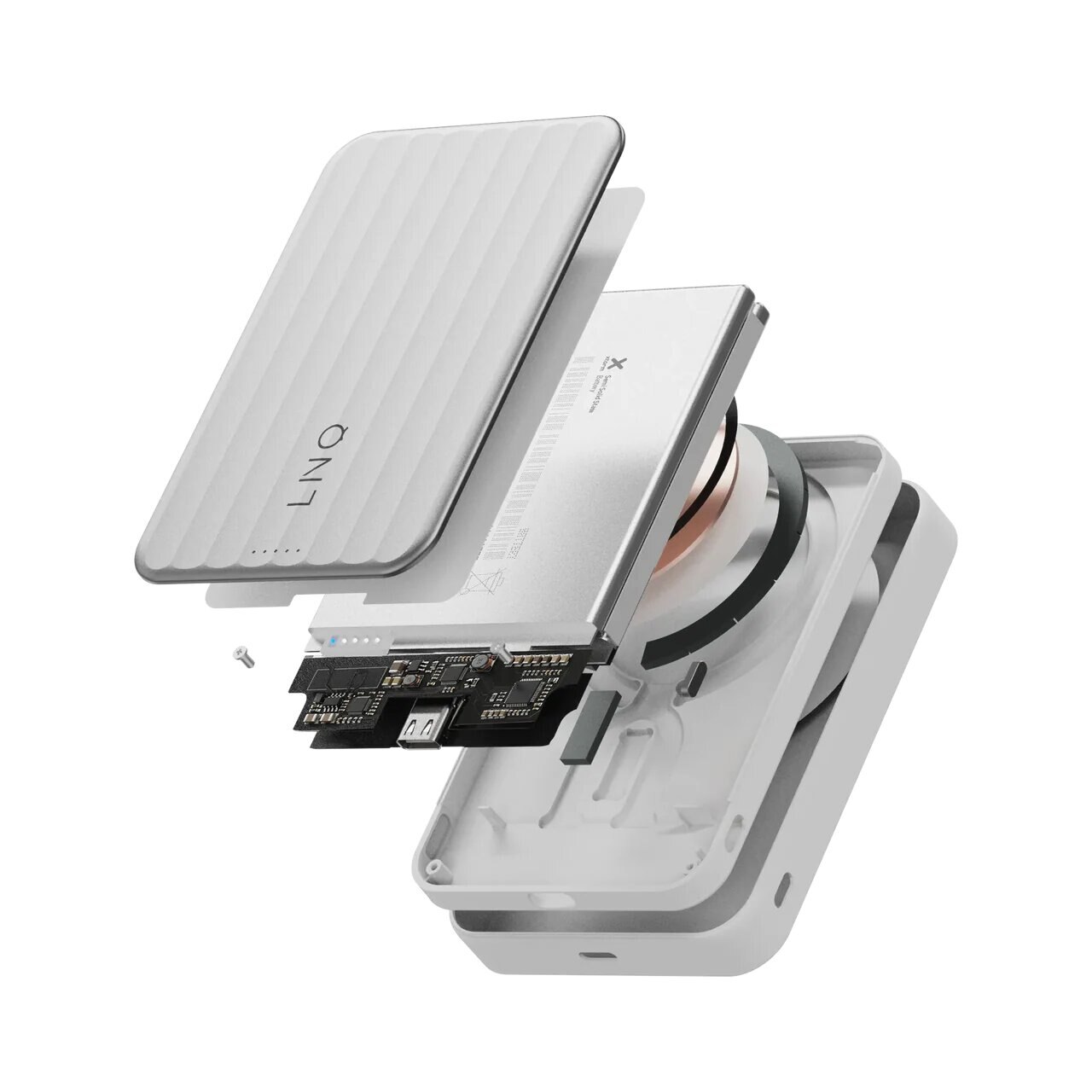 Powerbank Magnética Linq Semi-solid State de 10.000 mAh 6