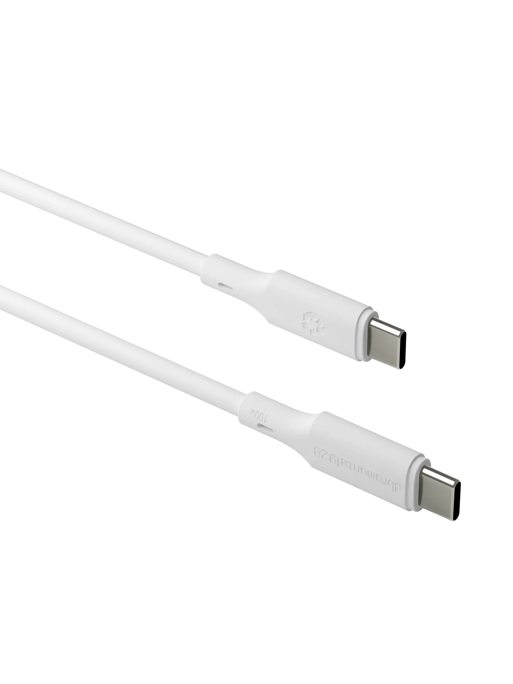 Cabo Dbramante Re-charge IT USB?C/USB?C de 3 m e 100W - Branco Branco-3