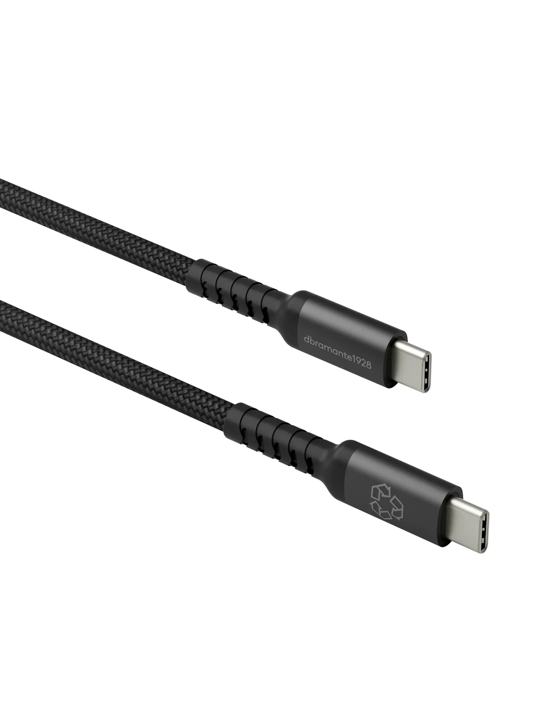 Cabo Dbramante Braided Re-charge IT USB?C/USB?C de 2 m e 240W - Preto Preto-3