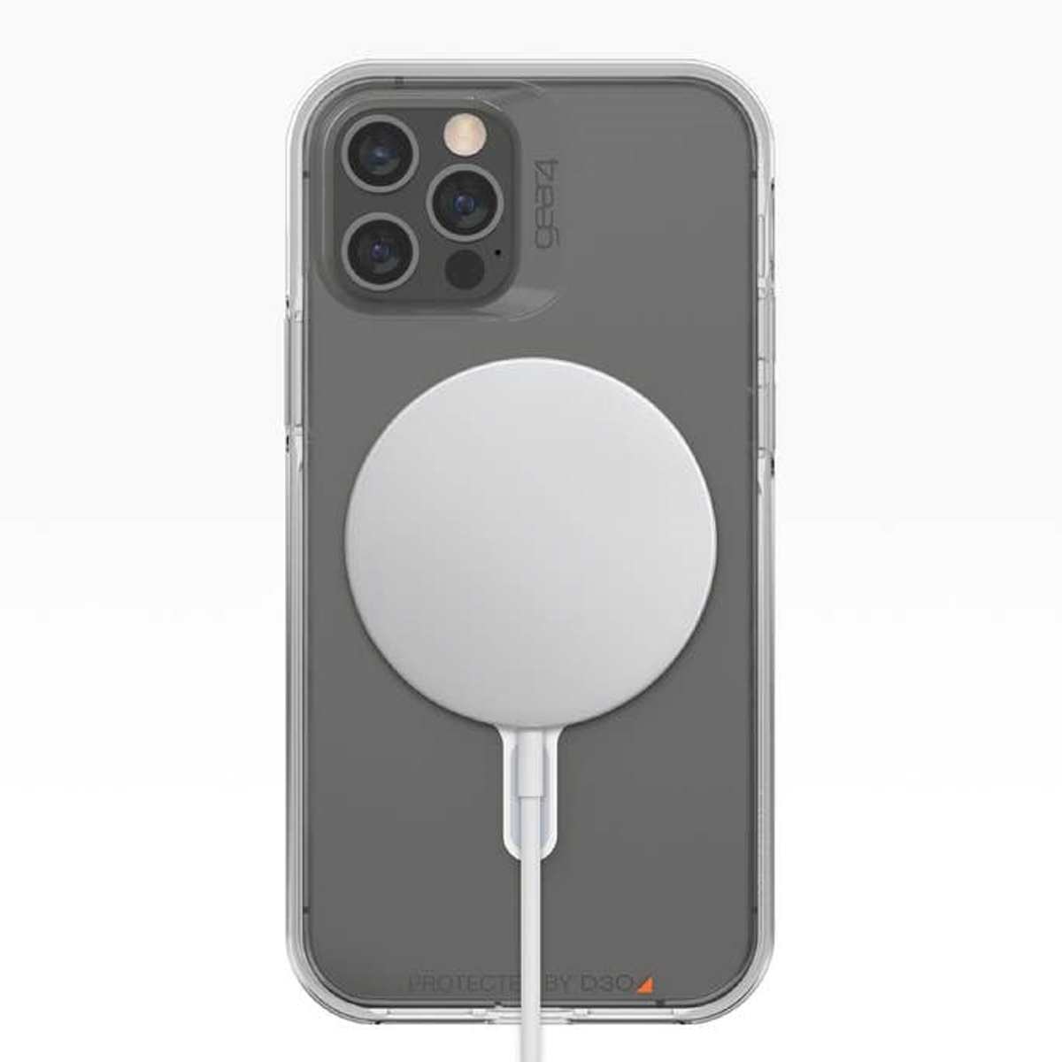 Capa Gear4 D3O Crystal Palace Snap com MagSafe para iPhone 12 Mini - Transparente Transparente-3