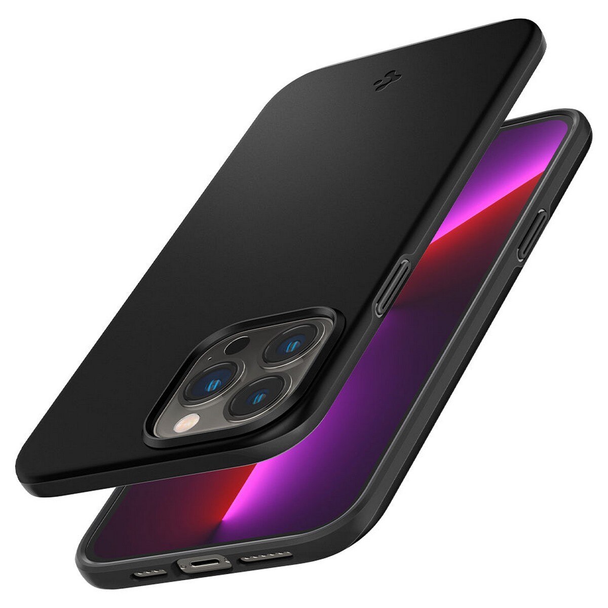Capa Thin Fit para iPhone 13 Pro Max Preto-2