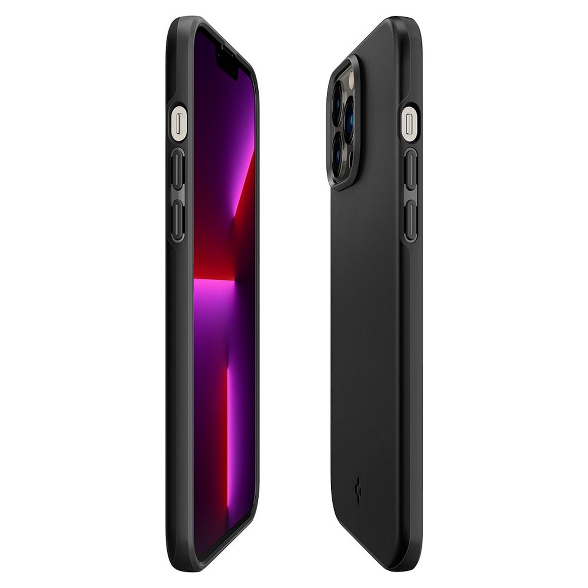 Capa Thin Fit para iPhone 13 Pro Max Preto-4