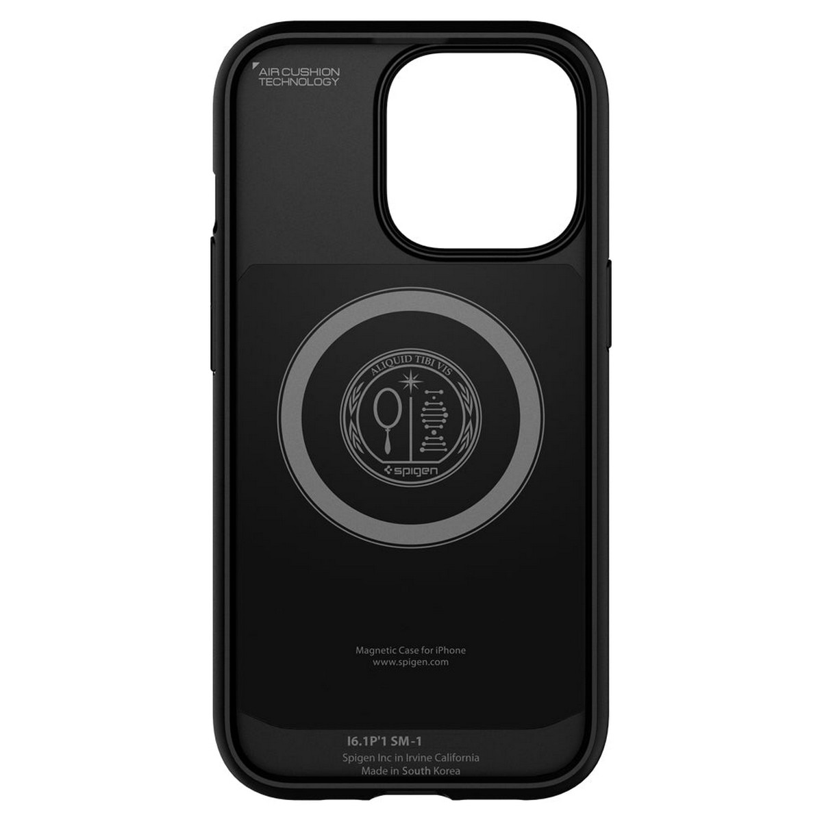 Capa Slim Armor Mag (MagFit) para iPhone 13 Pro Metalizado/Preto-4