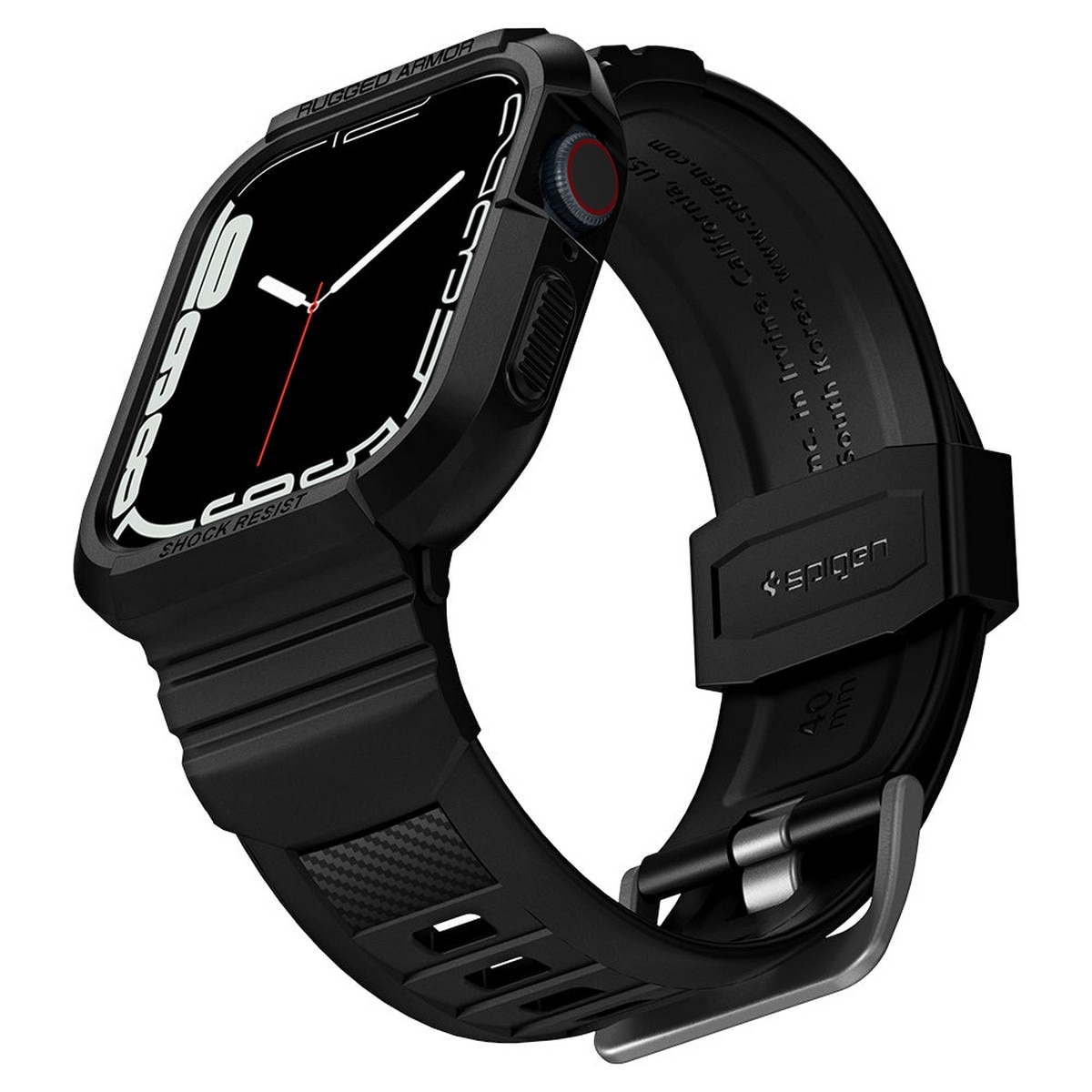 Capa Rugged Armor Pro para Apple Watch Series (41mm/40mm) Preto-4