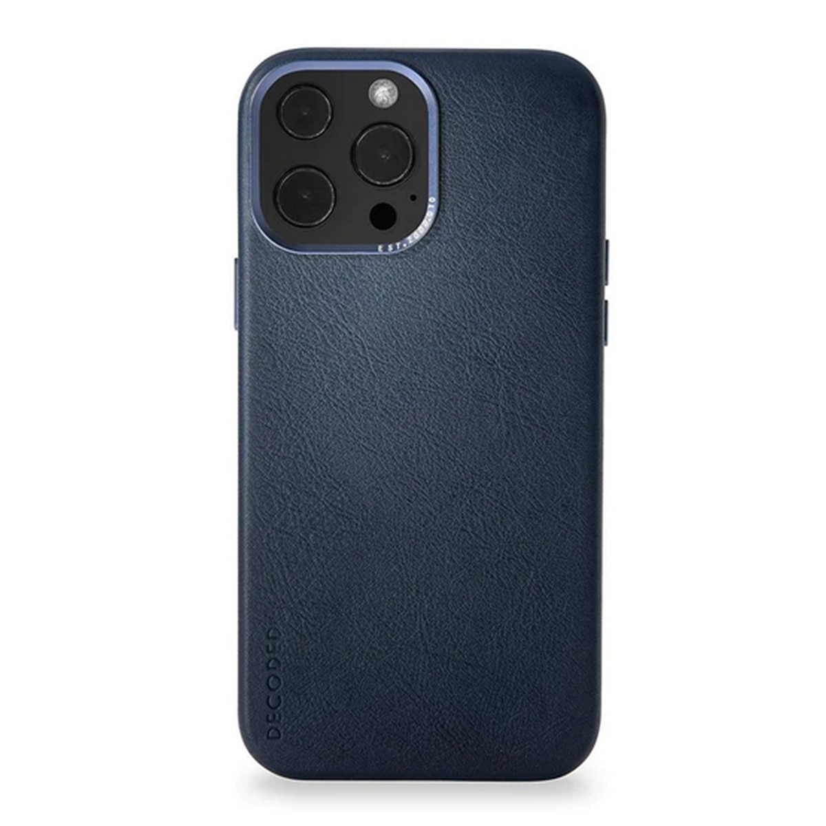 Capa iPhone 13 Pro Decoded em Pele Magsafe - Azul 2