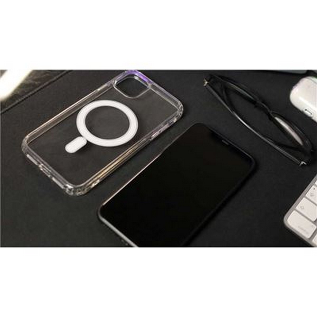 Capa Swissten Jelly MagStick para iPhone 15 Plus - Transparente 2