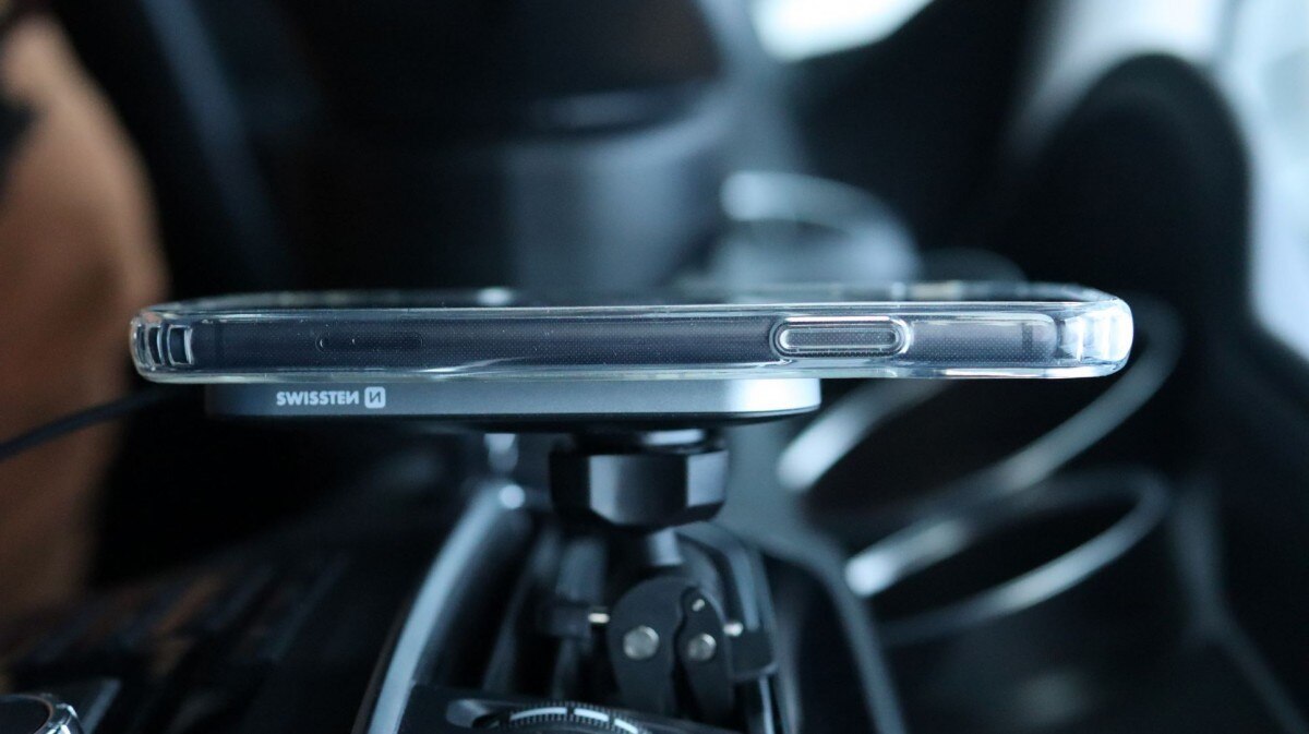 Capa Swissten Jelly Magstick para iPhone 16 - Transparente 3