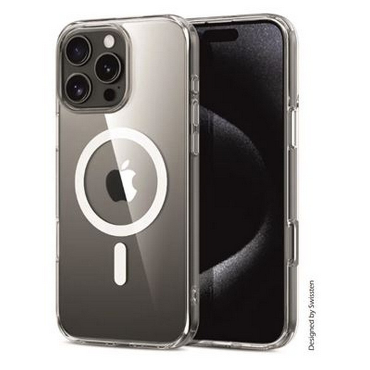 Capa Swissten Jelly Magstick para iPhone 16 Pro Max - Transparente 2