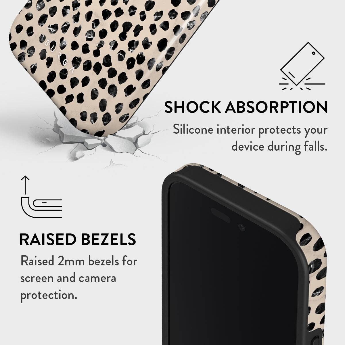 Capa Burga Tough com MagSafe para iPhone 16 Plus - Almond Latte 2
