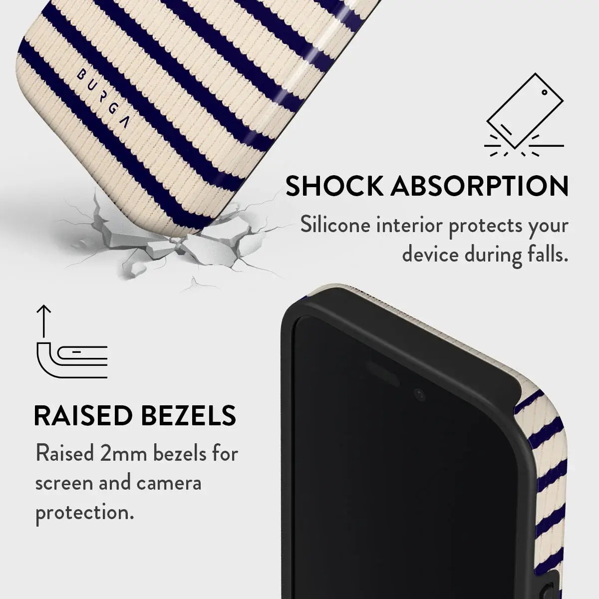Capa Burga Tough com MagSafe para iPhone 16 Plus - Old Money 2