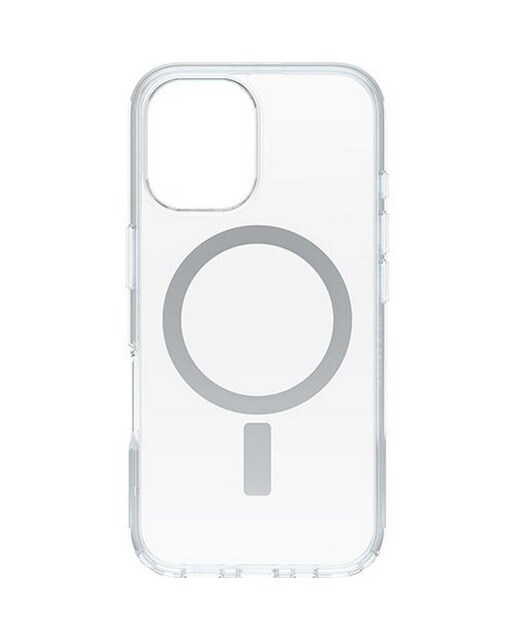 Imagem 0 de Capa Otterbox Symmetry com MagSafe para iPhone 16 - Transparente