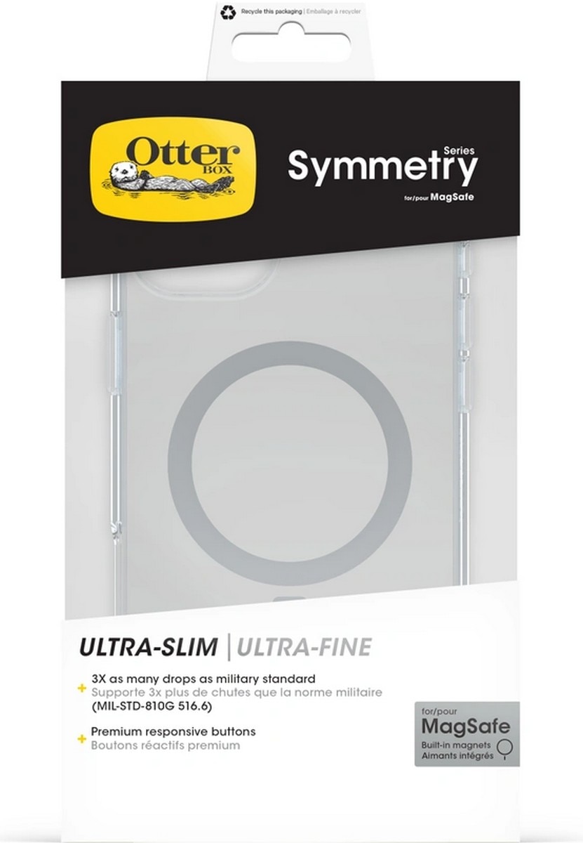 Capa Otterbox Symmetry com MagSafe para iPhone 16 Plus - Transparente 5