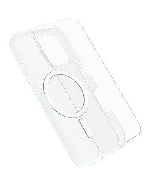 Imagem 0 de Capa Otterbox React com MagSafe + Película de Vidro Temperado para iPhone 16 Pro Max - Transparente