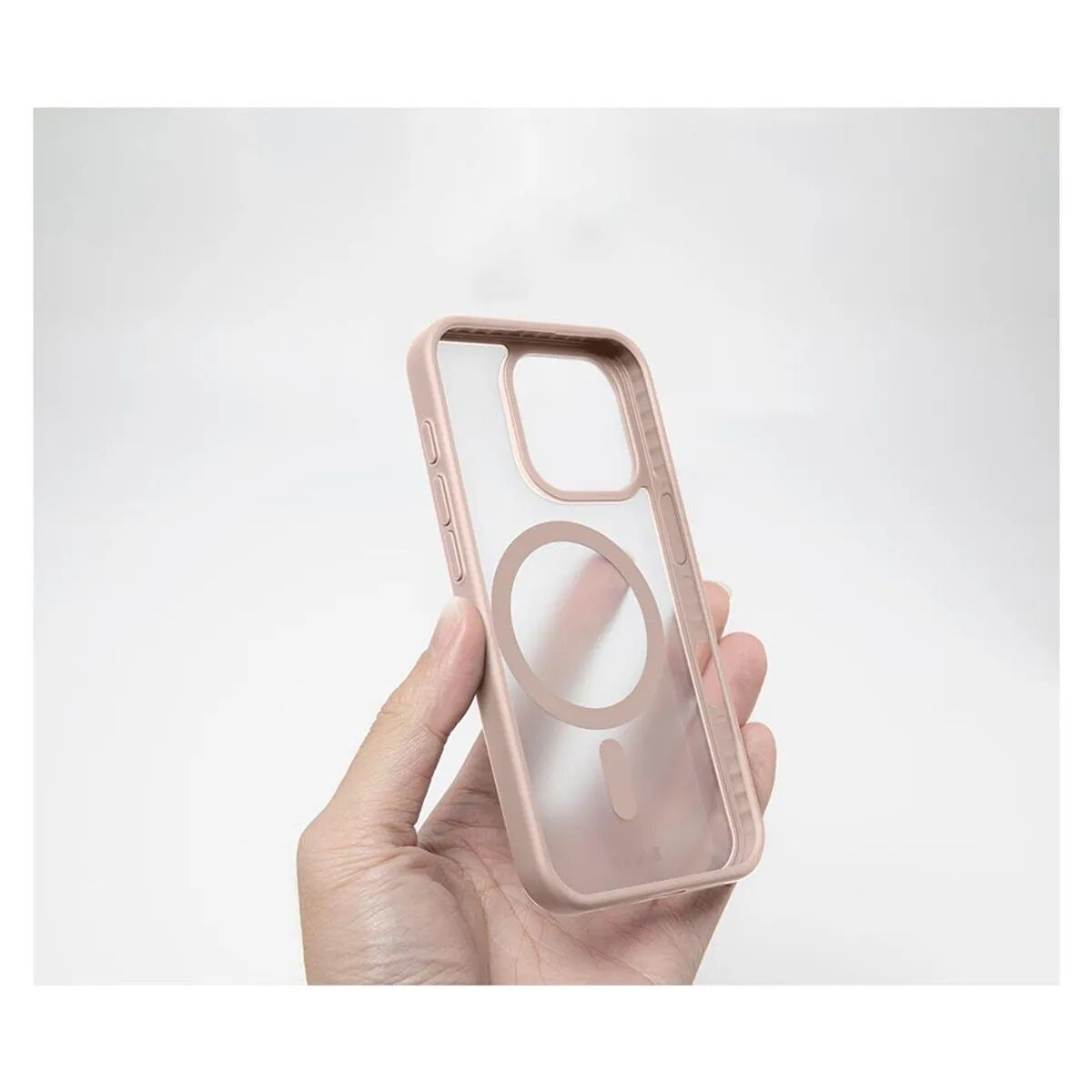 Capa Laut Huex Protect com MagSafe para iPhone 16 - Beige Gold 2