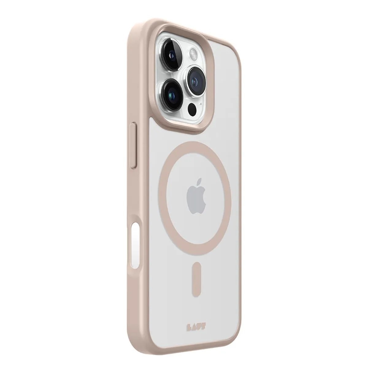 Capa Laut Huex Protect com MagSafe para iPhone 16 - Beige Gold 3