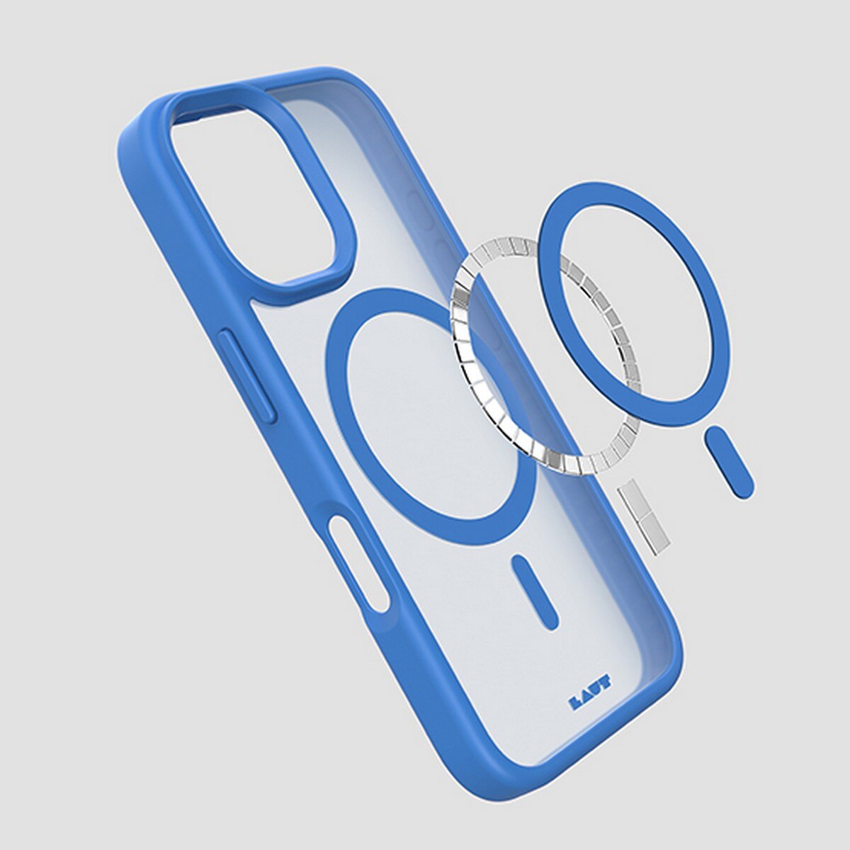 Capa Laut Huex Protect com MagSafe para iPhone 16 - Heron Blue 4