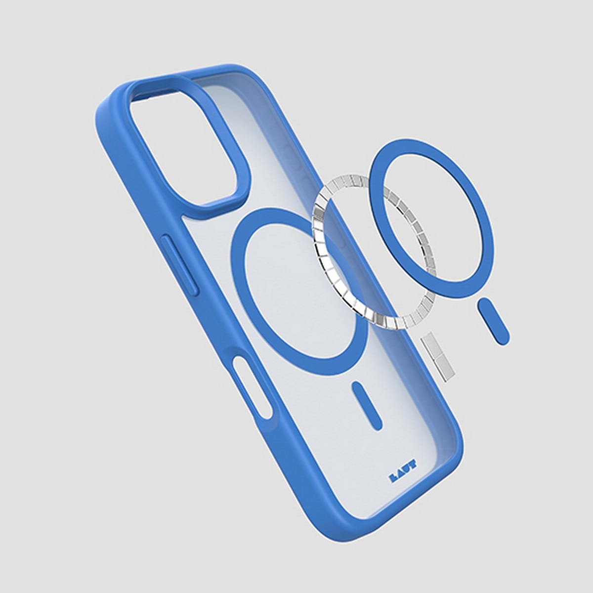 Capa Laut Huex Protect com MagSafe para iPhone 16 Pro - Heron Blue 4