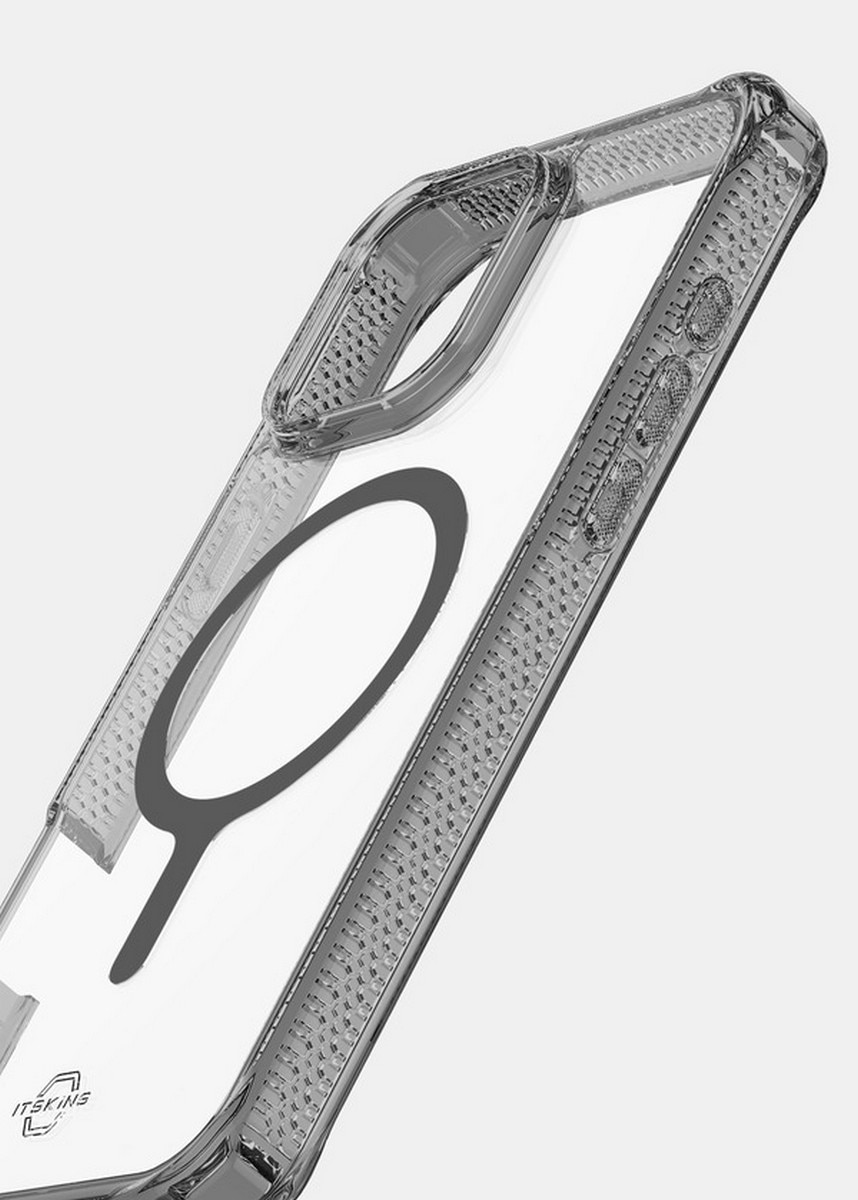 Imagem 0 de Capa Hybrid Clear Mag Save iPhone 16 Pro - Preto Transparente