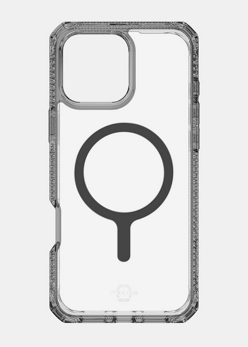 Capa Hybrid Clear Mag Save iPhone 16 Pro - Preto Transparente 3