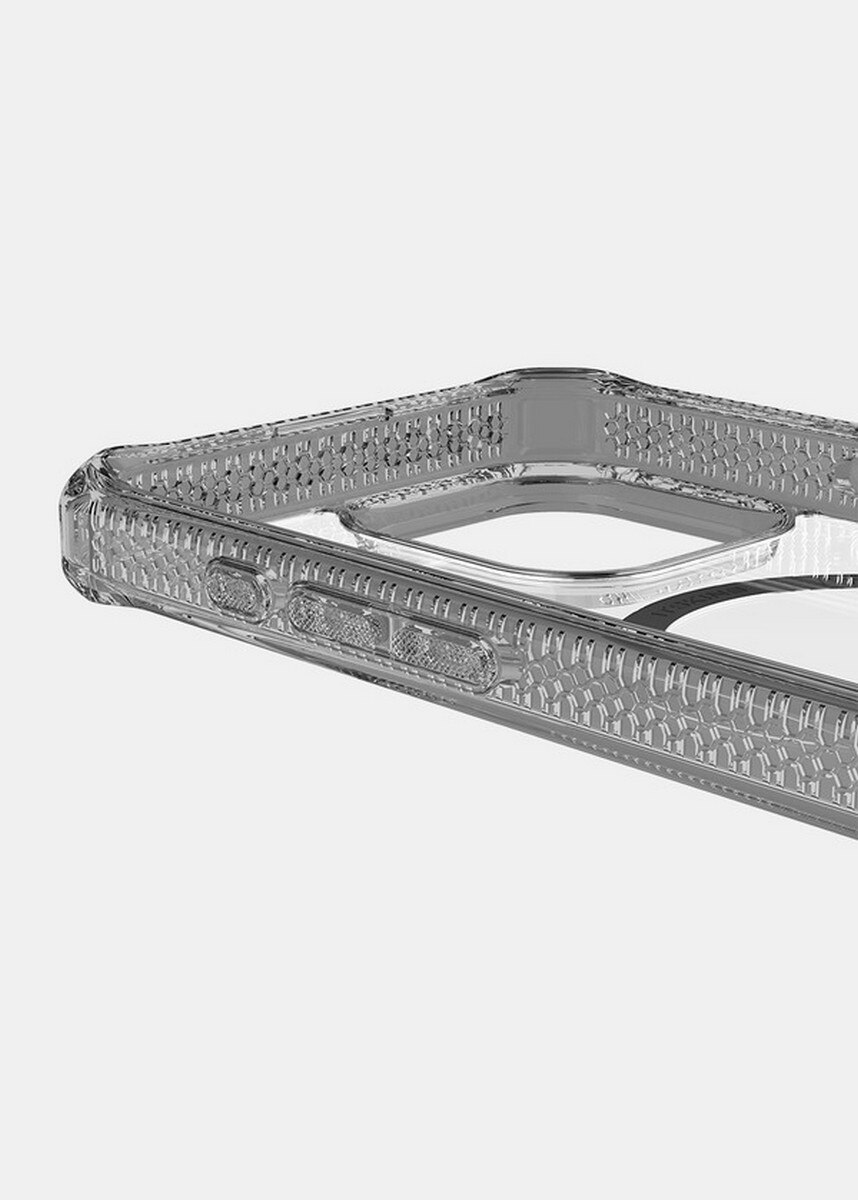 Capa Hybrid Clear Mag Save iPhone 16 Pro - Preto Transparente 4