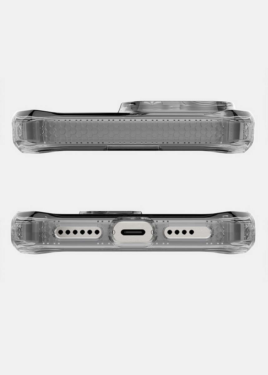 Capa Hybrid Clear Mag Save iPhone 16 Pro - Preto Transparente 6