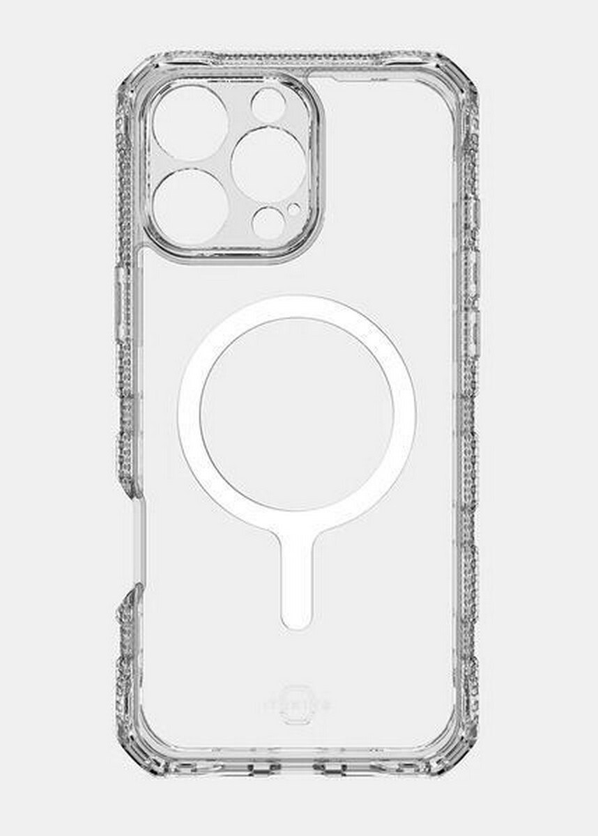 Capa Itskins Supreme 4,5M com MagSafe para iPhone 16 Pro - Transparente 2