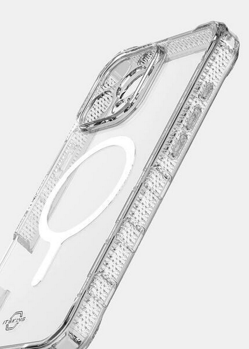 Capa Itskins Supreme 4,5M com MagSafe para iPhone 16 Pro - Transparente 3