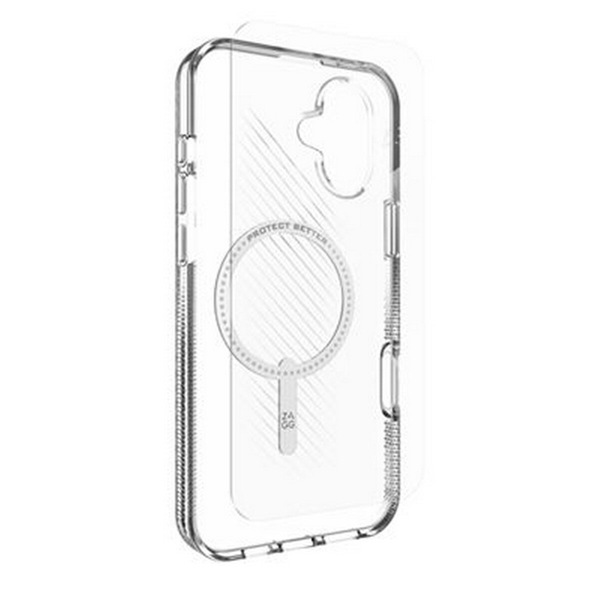 Bundle Zagg Capa Luxe + Película de Proteção para iPhone 16 Plus - Transparente 2