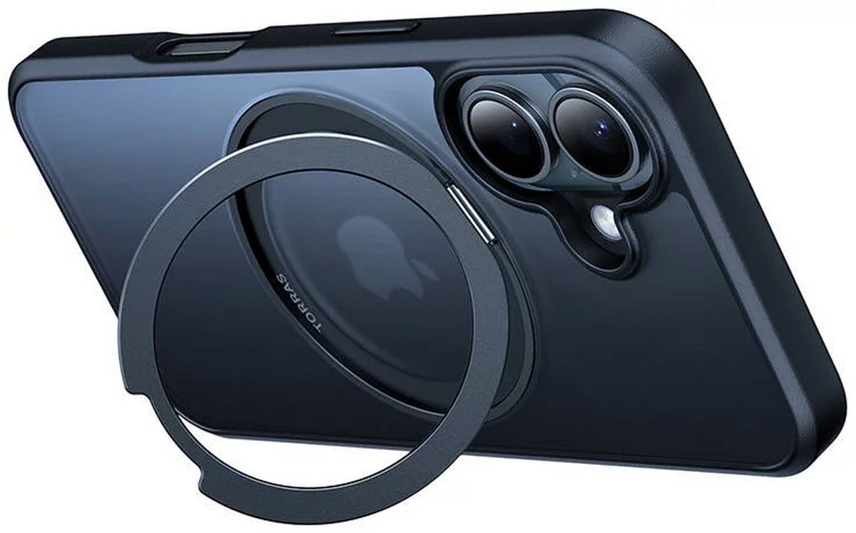 Capa Torras Ostand Pro para iPhone 16 Plus - Preto 3