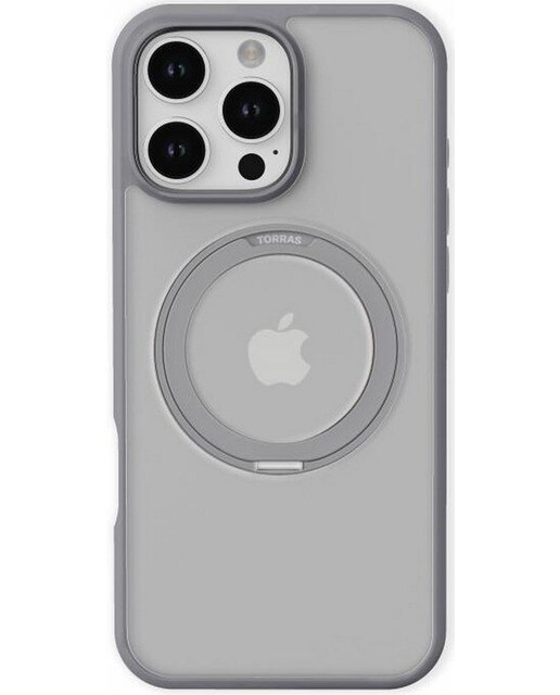Capa Torras Ostand Pro para iPhone 16 Pro - Cinzento Titânio 1