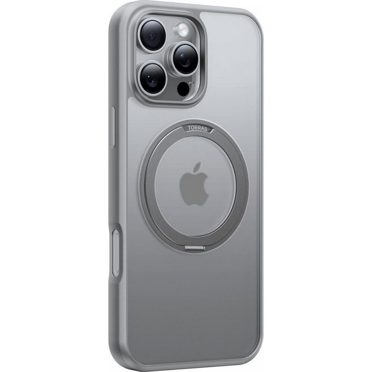 Capa Torras Ostand Pro para iPhone 16 Pro - Cinzento Titânio 2