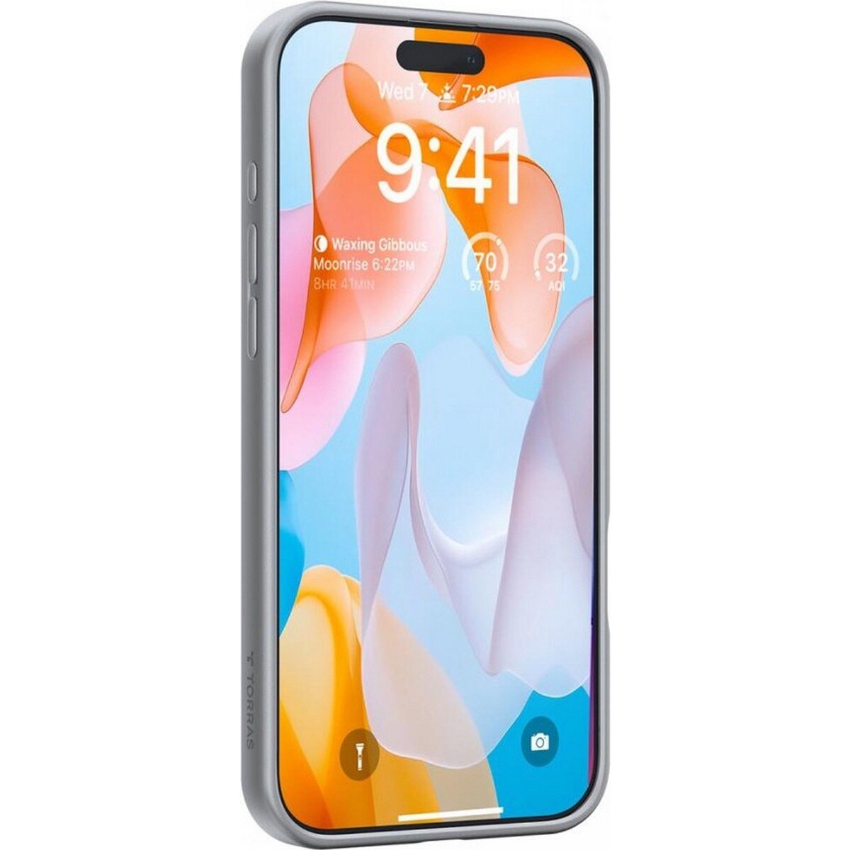 Capa Torras Ostand Pro para iPhone 16 Pro - Cinzento Titânio 4