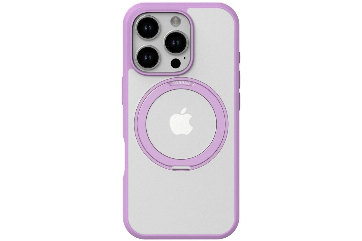 Capa Torras Ostand Pro para iPhone 16 Pro - Rosa 1