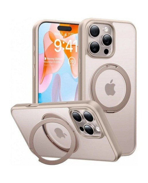 Capa Torras Ostand Pro para iPhone 16 Pro - Desert Gold 1