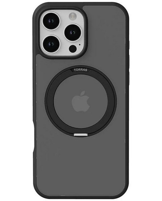 Capa Torras Ostand Pro para iPhone 16 Pro Max - Preto 1