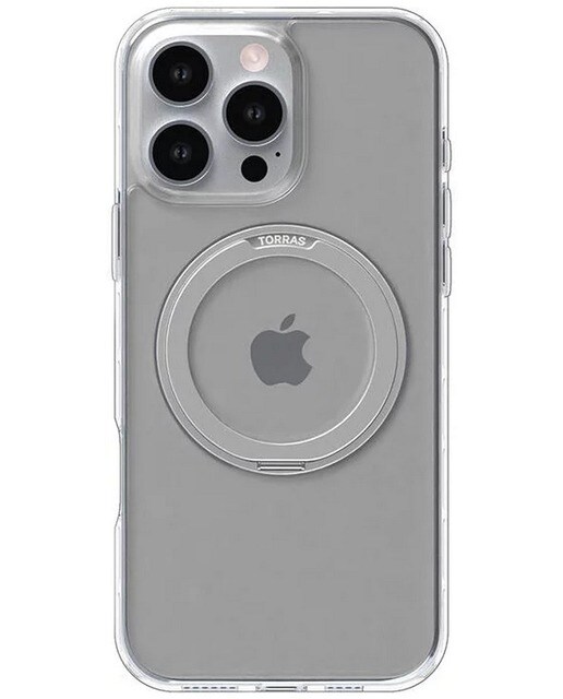 Capa Torras Ostand Pro para iPhone 16 Pro Max - Transparente 1