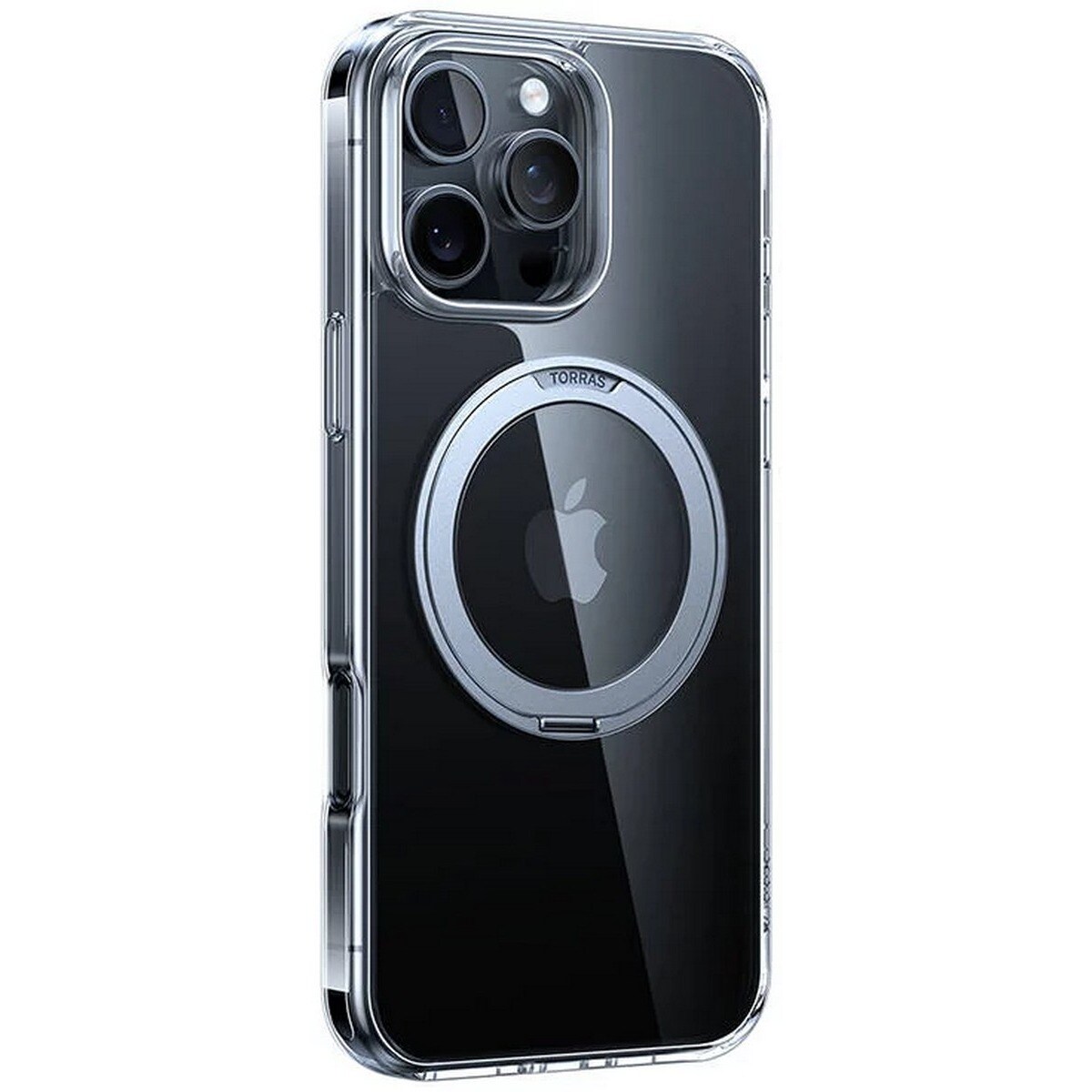 Capa Torras Ostand Pro para iPhone 16 Pro Max - Transparente 2