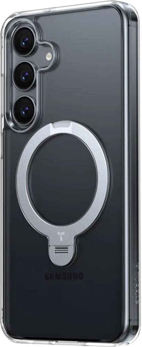 Capa Torras Ostand Spin para Samsung Galaxy S25+ - Transparente 4